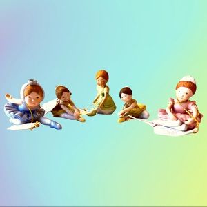 Hollie Hobby Vintage 5 ballerinas- A Special Collection